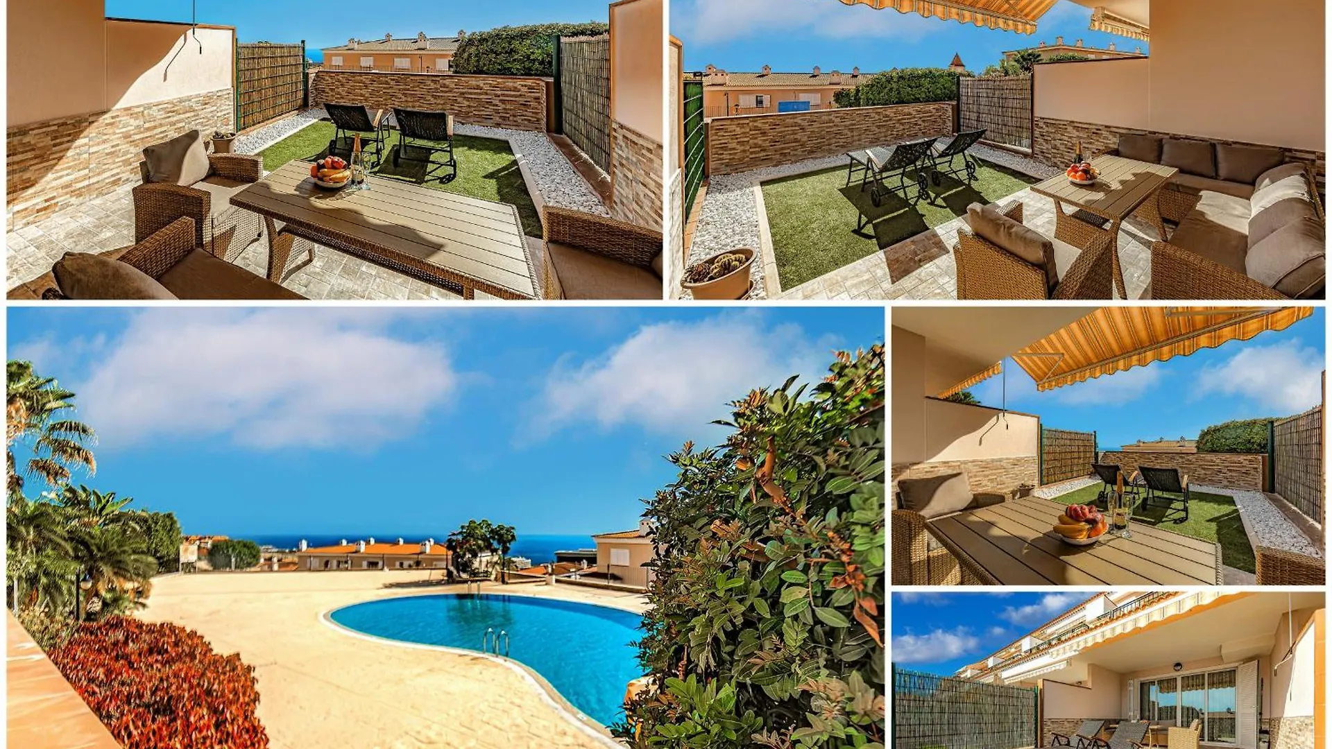 Apartment Spacious Ocean View Family Townhouse Puerto de Santiago